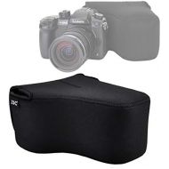 Fotasy JJC Ultra Light Neoprene Camera Case Pouch Bag for Canon EOS R EOS RP +24-105mm Lens, 80D 70D 750D +18-135/17-85/18-55mm, Nikon D7500 D7200 D5500, Panasonic GH5 GH5S +12-60mm Lens,