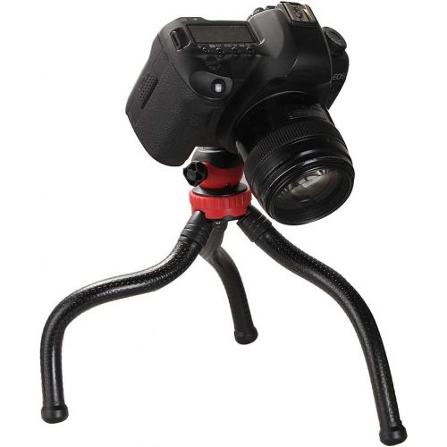  Foto4easy Universal Flexible Mini Travel Tripod，Ball Head for DSLR Camera Canon Nikon Sony Gopro Cameras