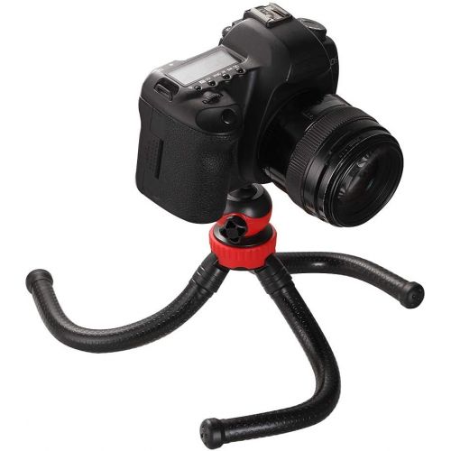  Foto4easy Universal Flexible Mini Travel Tripod，Ball Head for DSLR Camera Canon Nikon Sony Gopro Cameras