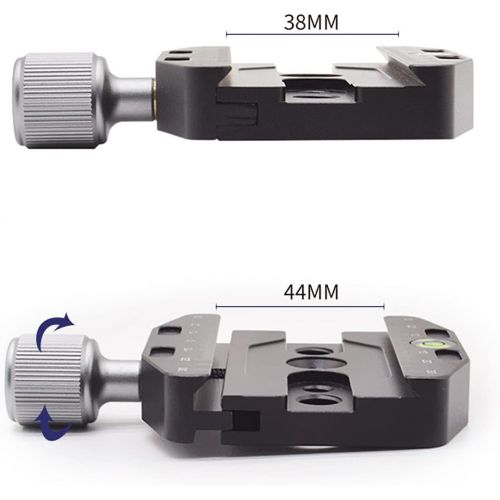  Fotoconic CL-110N Quick Release Clamp Compatible with Arca Swiss QR Plate, Arca Clamp Relacement for Tripod Monopod