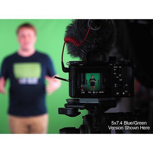  FotodioX Portable Background Kit (5 x 7.5', Chroma Blue/Green)