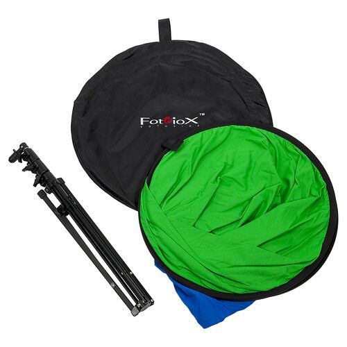  FotodioX Collapsible Portable Background with Stand (48 x 72