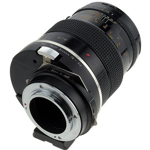  FotodioX Pro Shift Mount Adapter for Bronica SQ-Mount Lens to Nikon F Mount Camera