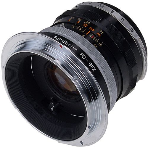  FotodioX Canon FD Lens to FUJIFILM G-Mount Camera Pro Lens Mount Adapter