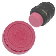 FotodioX Designer Rear Lens Cap for Nikon F-Mount Lenses (Pink)