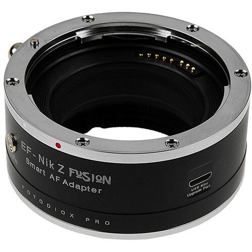  FotodioX Pro Fusion Smart Auto-Focus Adapter for Canon EF- or EF-S-Mount Lens to Nikon Z Camera