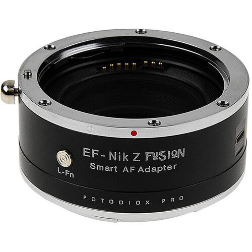  FotodioX Pro Fusion Smart Auto-Focus Adapter for Canon EF- or EF-S-Mount Lens to Nikon Z Camera