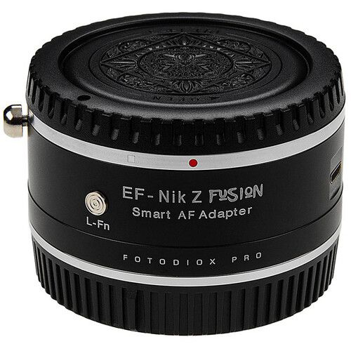  FotodioX Pro Fusion Smart Auto-Focus Adapter for Canon EF- or EF-S-Mount Lens to Nikon Z Camera