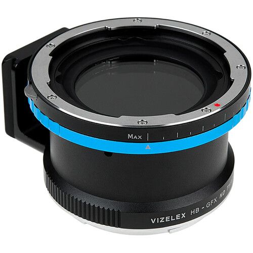  FotodioX Vizelex Cine ND Throttle Lens Mount Adapter (Hasselblad V Lens to FUJIFILM G Camera)