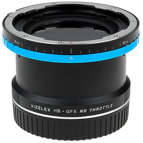  FotodioX Vizelex Cine ND Throttle Lens Mount Adapter (Hasselblad V Lens to FUJIFILM G Camera)