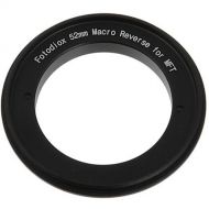 FotodioX 52mm Reverse Mount Macro Adapter Ring for Micro Four Thirds-Mount Cameras