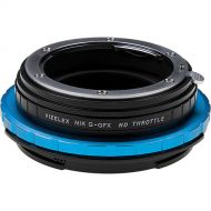 FotodioX Vizelex Cine ND Throttle Lens Mount Adapter for Nikon F-Mount, G-Type Lens to FUJIFILM G-Mount Camera