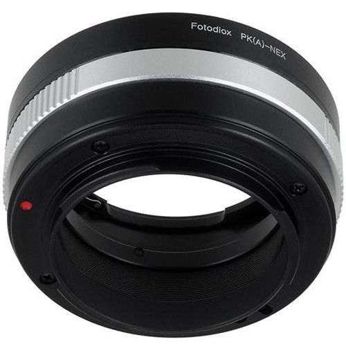  FotodioX Mount Adapter with Aperture Control Dial for Pentax K-Mount AF Lens to Sony E-Mount Camera