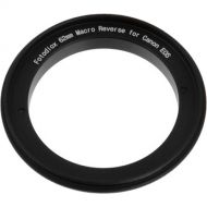 FotodioX 62mm Reverse Mount Macro Adapter Ring for Canon EF-Mount Cameras