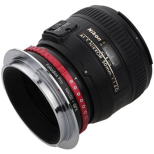  FotodioX Nikon F Lens to FUJIFILM G-Mount Camera Pro Lens Mount Adapter