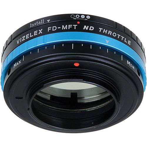  FotodioX Canon FD Lens to Micro Four Thirds Camera Vizelex ND Throttle Adapter