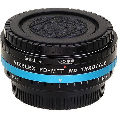  FotodioX Canon FD Lens to Micro Four Thirds Camera Vizelex ND Throttle Adapter