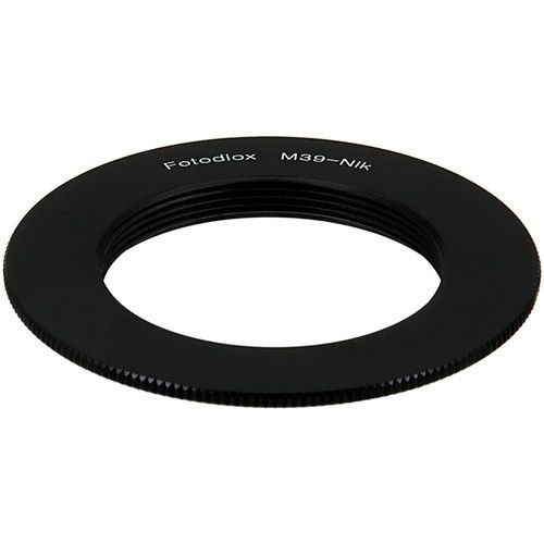  FotodioX Mount Adapter for M39/L39-Mount Lens to Nikon F-Mount Camera