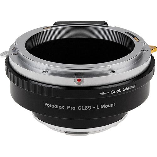  FotodioX Pro Lens Mount Adapter, Compatible with Fujica GL69 Mount Lens to Leica L-Mount Mirrorless Camera Systems