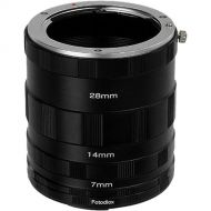 FotodioX Macro Extension Tube Set for Canon EOS M (EF-M) Cameras: for Extreme Close-Up Photography