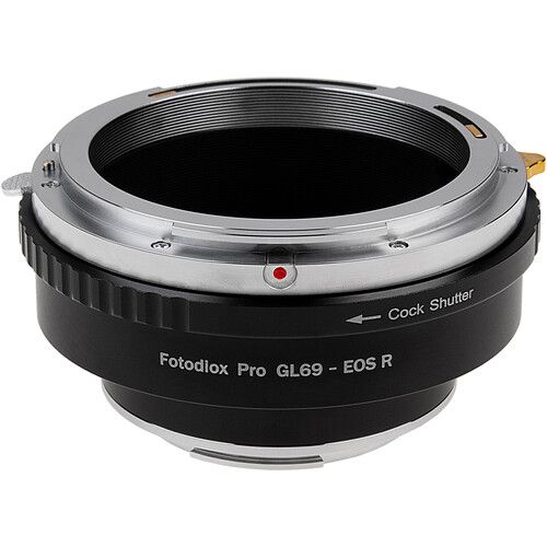  FotodioX Pro Lens Mount Adapter, Compatible with Fujica GL69 Mount Lens to Canon RF-Mount Mirrorless Camera Systems