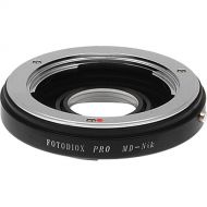 FotodioX Pro Lens Mount Adapter for Minolta MD Lens to Nikon F Mount Camera