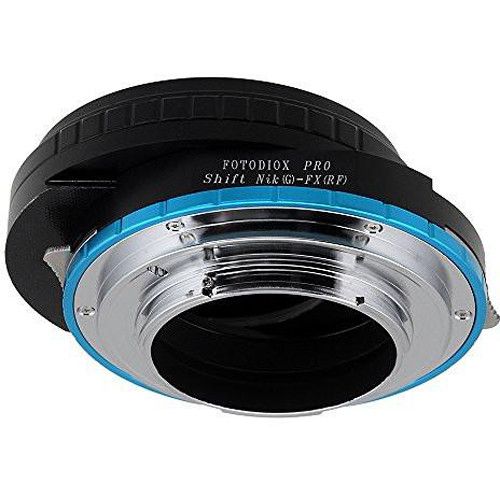  FotodioX Pro Shift Lens Mount Adapter for Nikon G-Type F-Mount Lens to Fujifilm X-Mount Camera