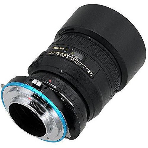  FotodioX Pro Shift Lens Mount Adapter for Nikon G-Type F-Mount Lens to Fujifilm X-Mount Camera