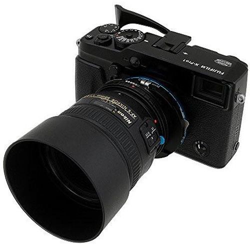  FotodioX Pro Shift Lens Mount Adapter for Nikon G-Type F-Mount Lens to Fujifilm X-Mount Camera