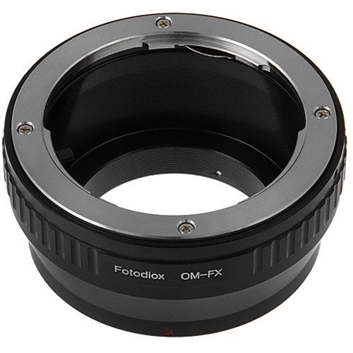  FotodioX Mount Adapter for Olympus OM-Mount Lens to Fujifilm X-Mount Camera