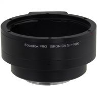 FotodioX Pro Mount Adapter for Bronica S Lens to Nikon F-Mount Camera