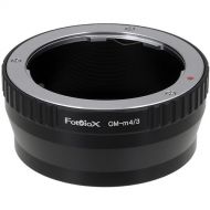 FotodioX Mount Adapter for Olympus OM-Mount Lens to Micro Four Thirds Camera