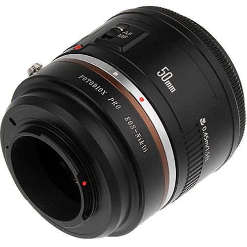  FotodioX Canon EF/EF-S-Mount Lens to Nikon 1-Series Mount Camera Adapter