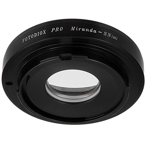  FotodioX Pro Lens Mount Adapter for Miranda Lens to Sony A Mount Camera