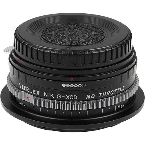  FotodioX Vizelex ND Throttle Lens Adapter for Nikon Mount to Hasselblad X Body