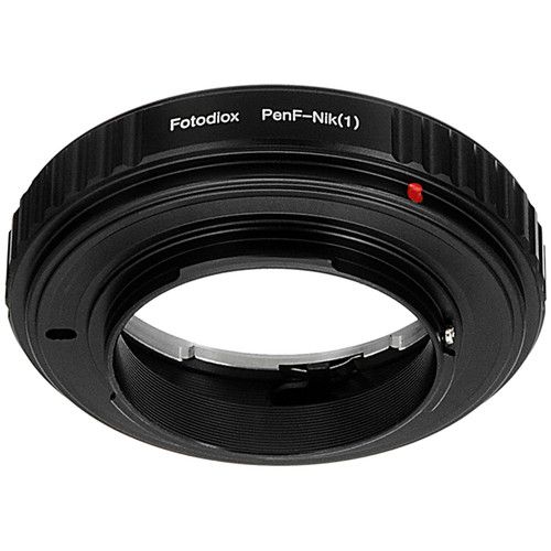  FotodioX Mount Adapter for Olympus Pen F Lens to Nikon 1-Series Camera