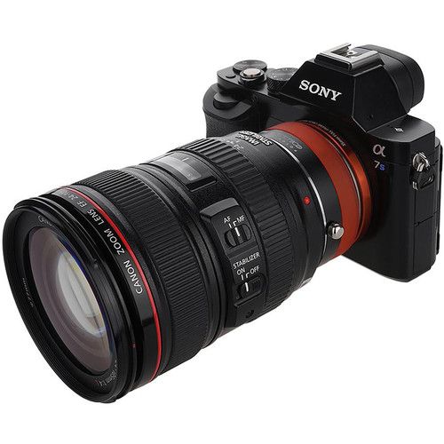  FotodioX ArtFX ColorFlare Sony E-Mount to Canon EOS Lens Adapter