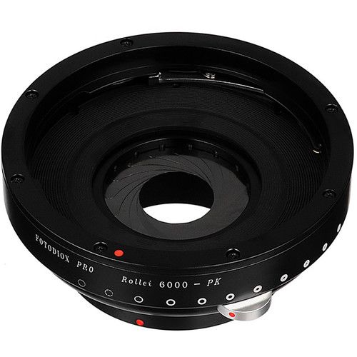  FotodioX Pro Lens Mount Adapter for Rolleiflex 6000-Mount Lens to Pentax K-Mount Camera