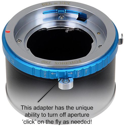  FotodioX Pro Mount Adapter for Deckel-Bayonet Lens to Sony E-Mount Camera