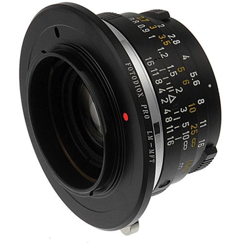  FotodioX Leica M Pro Lens Adapter for Micro Four Thirds Cameras