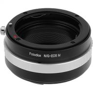 FotodioX Lens Mount Adapter for Nikon G-Type F-Mount Lens to Canon EOS M Camera