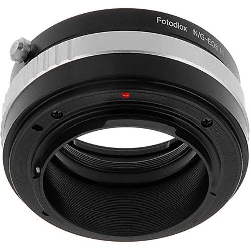  FotodioX Lens Mount Adapter for Nikon G-Type F-Mount Lens to Canon EOS M Camera