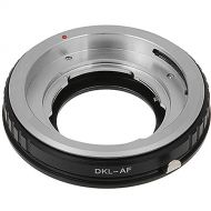 FotodioX Pro Lens Mount Adapter for DKL Lens to Sony A Mount Camera