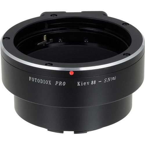  FotodioX Pro Mount Adapter for Kiev 88-Mount Lens to Sony A-Mount Camera