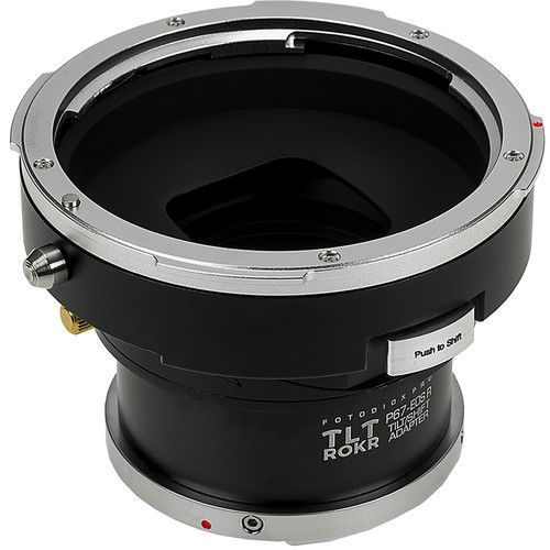  FotodioX Pro TLT ROKR Tilt/Shift Lens Mount Adapter for Pentax 6x7 Lens to Nikon Z-Mount Camera Body