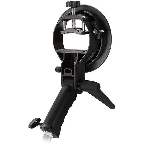  FotodioX Pro Flash Bracket Holder with Handle for Speedlight Flash Guns and Bowen Mount Strobes