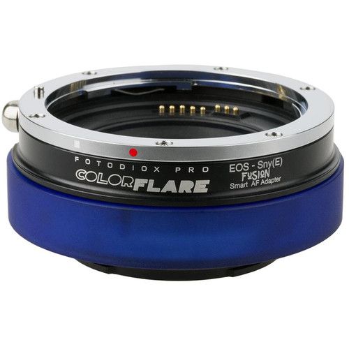  FotodioX ArtFX ColorFlare FUSION Smart AF Adapter for Canon EF/EF-S Lens to Sony E-Mount Camera