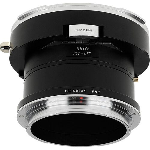  FotodioX Shift Lens Adapter for Pentax 67 Lens to FUJIFILM GFX Cameras