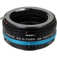FotodioX Vizelex ND Throttle Lens Mount Adapter for Nikon G-Type F-Mount Lens to FUJIFILM X-Mount Camera