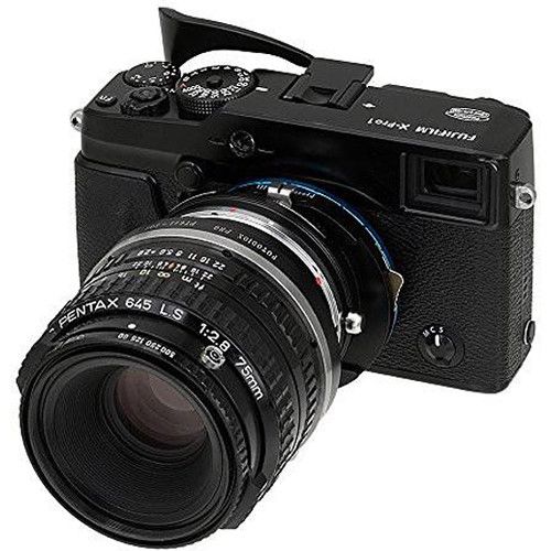  FotodioX Pro Shift Mount Adapter for Pentax 645 Lens to Fujifilm X-Mount Camera